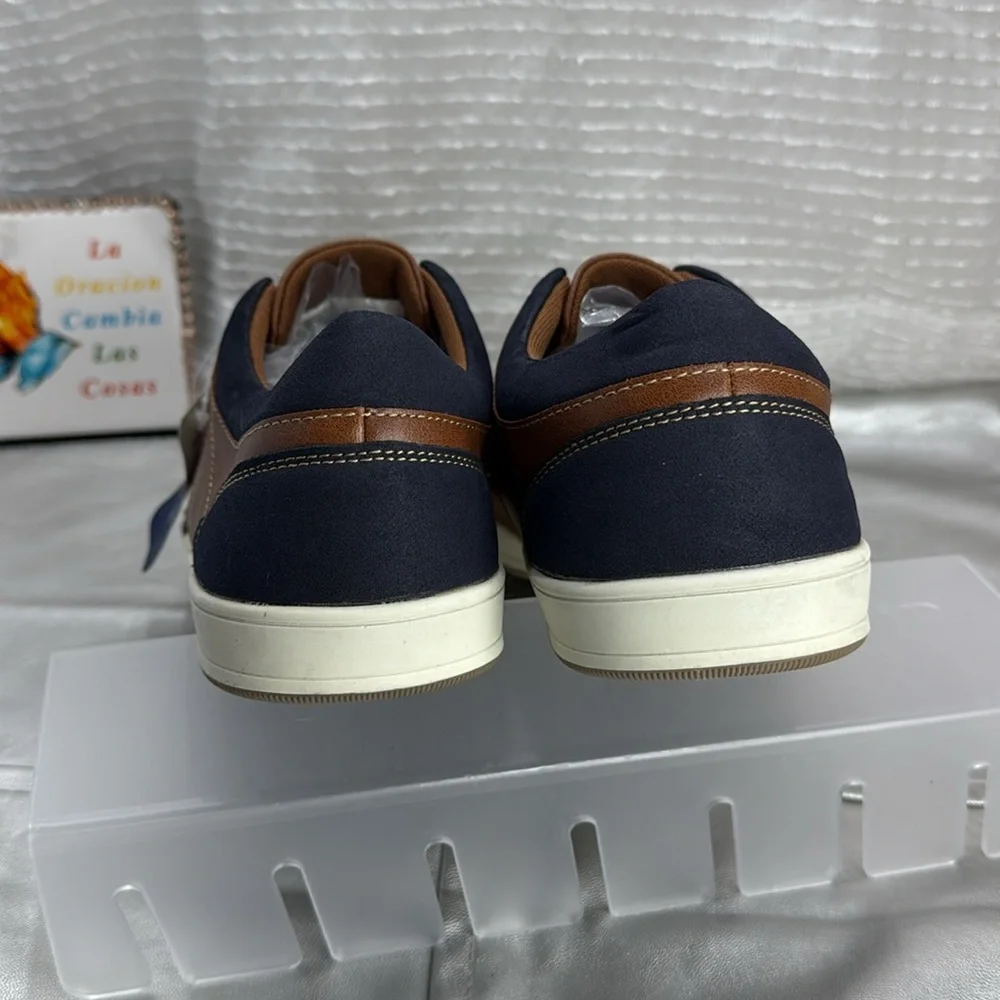 (W9) George Men's Brown and Black Casual Sneakers, size 11-(1), 12-(5) - Picture 7 of 11